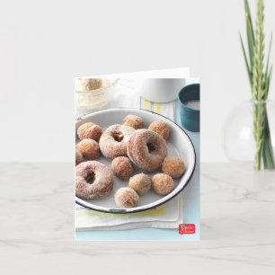 Carte Doughnut au cidre d'Apple