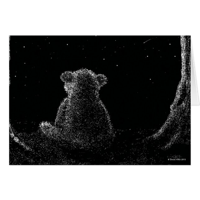 Carte d'ours d'étoile (Devant horizontal)