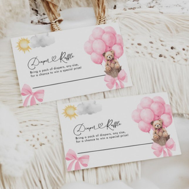 Carte d'ours rose caramel (Créateur téléchargé)