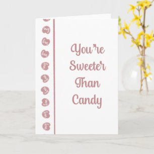 Carte Doux comme un bonbon