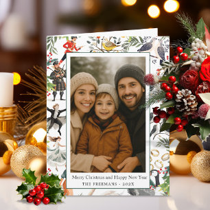 Carte Douze Jours de Noël Plié