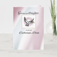 Dove de confirmation de fille