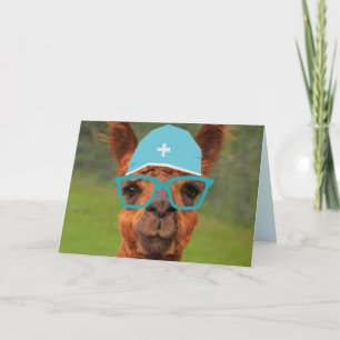 Carte Dr. Llama Drôle Se Bien