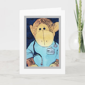 Carte Dr Love Get Well card