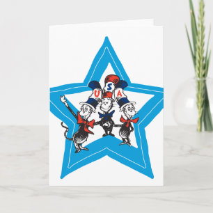 Carte Dr. Seuss   Chapeaux graphiques USA pour petits ch