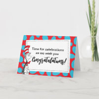 Dr Seuss | Chat in the Casquette Félicitations