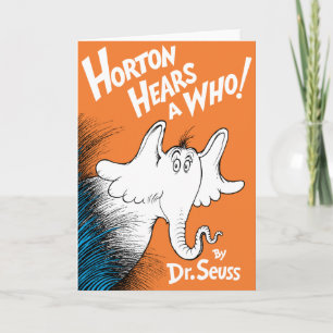 Carte Dr Seuss   Horton Entend un qui livre