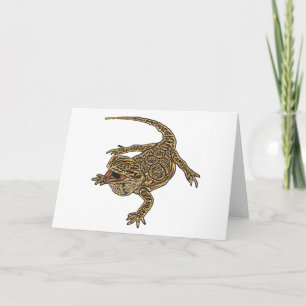 Carte Dragon à tête