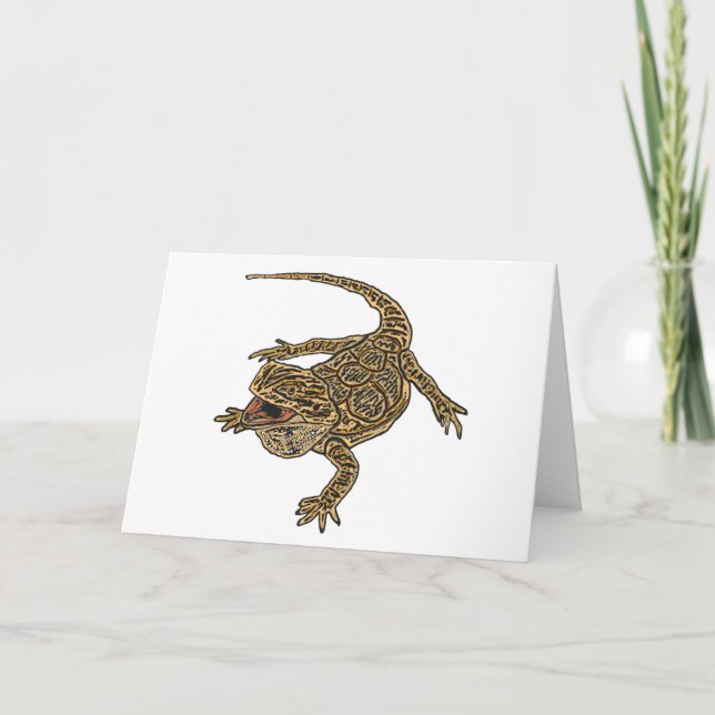Carte Dragon à tête (Devant)