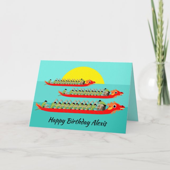 Carte Dragon Boat Racing (Devant)