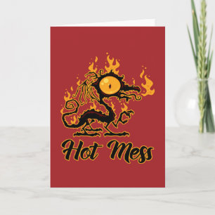 Carte Dragon Crise Mess Hot Mess