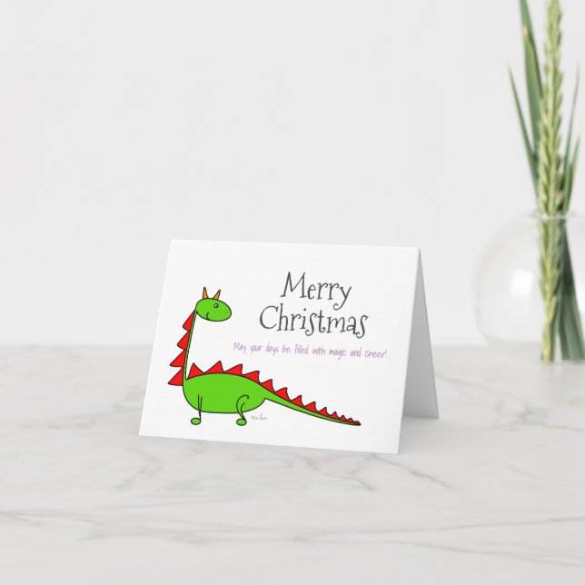 Carte Dragon de Cartoon (Devant)