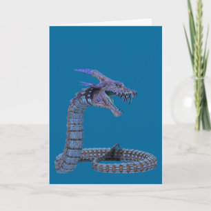 Carte Dragon de Serpent Bleu