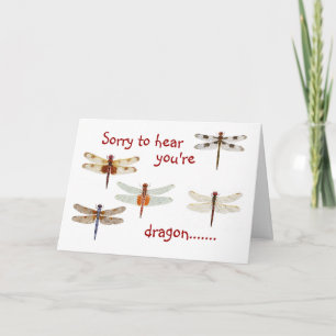 Carte Dragon Get Well