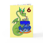 Dragon Happy Birthday Wish Boy's Personnalisé Name