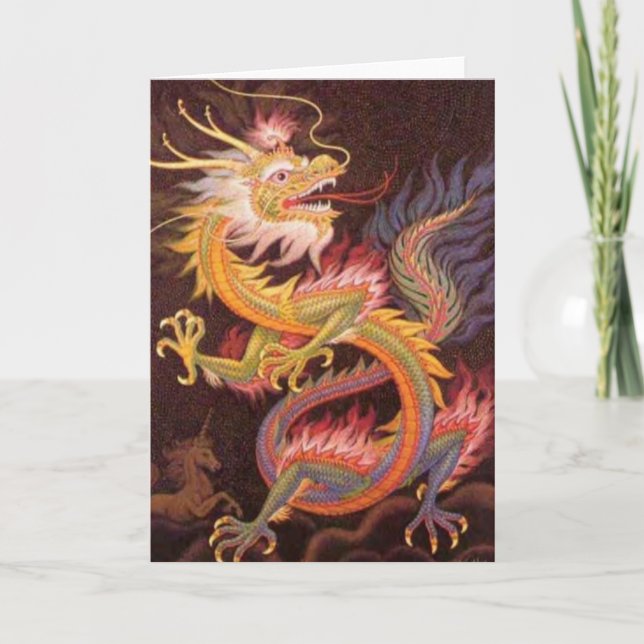 Carte Dragon Oriental (Devant)