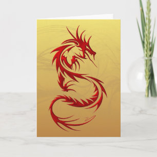 Carte Dragon tribal
