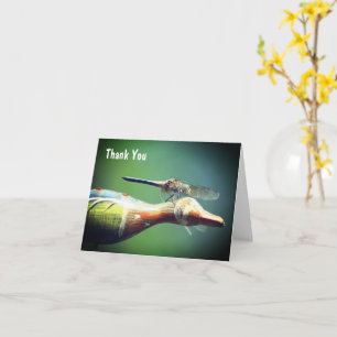 Carte Dragonfly Co Pilot Nature Merci personnalisé