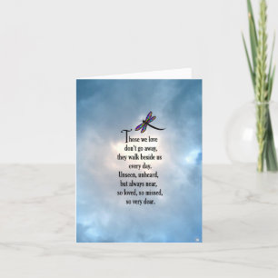 Carte Dragonfly "So Loved"