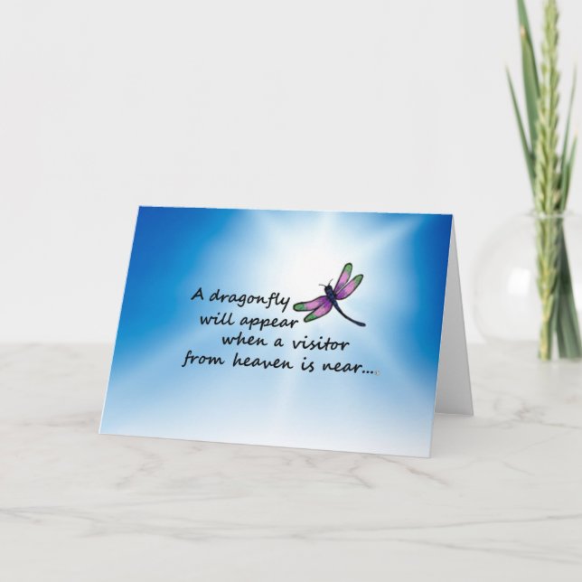 Carte Dragonfly, Visiteur du ciel (Devant)