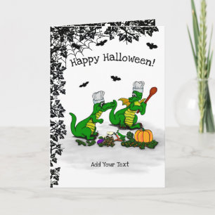Carte Dragons - Joyeux Halloween ! Aujourd'hui je vais c