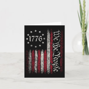 Carte Drapeau 1776 Constitution Jour de l'Indépendance A