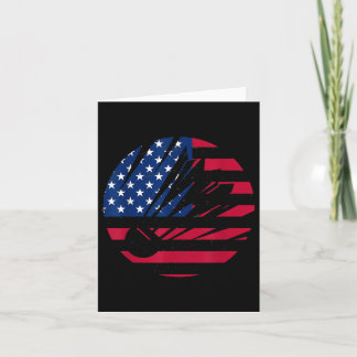Carte Drapeau américain Badminton Chemise Hommes Femmes 