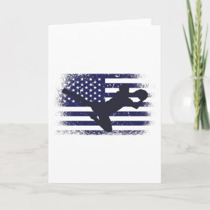 Carte Drapeau américain du maillot de football américain