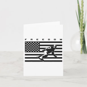 Carte Drapeau américain Vêtements de snowboard - Snowboa