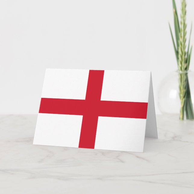 Carte Drapeau anglais (Angleterre) (Devant)