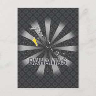 Carte Drapeau Bahamas 2.0
