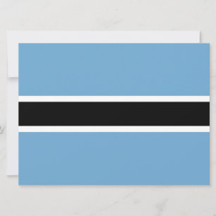 Carte Drapeau botswanais (Botswana)
