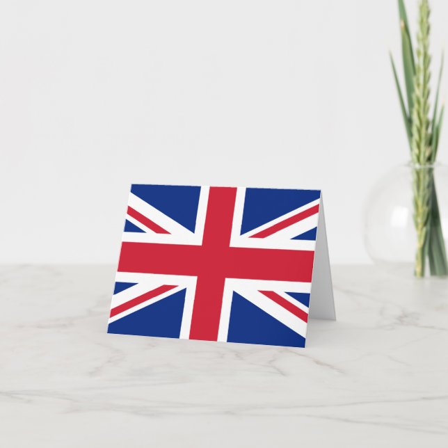 Carte Drapeau britannique (Devant)