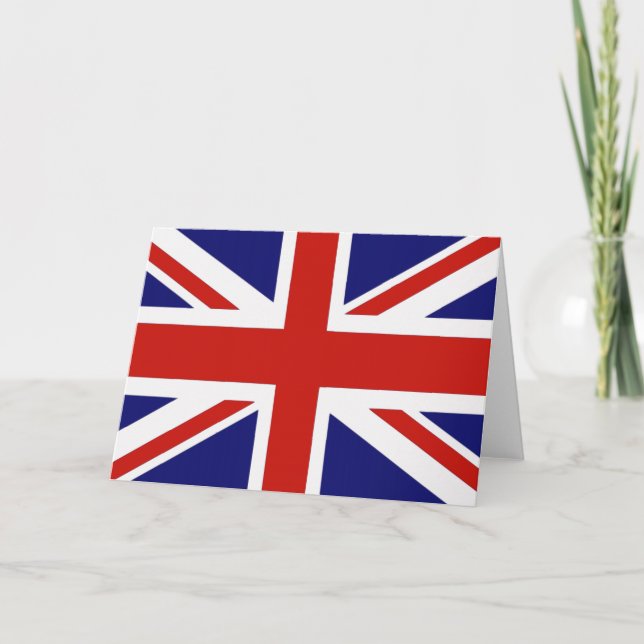 Carte Drapeau britannique (Devant)