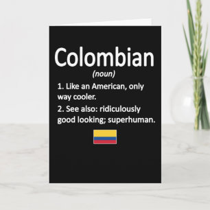 Carte Drapeau colombien Roots Colombia Patrimoine colomb