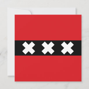 Carte Drapeau d'Amsterdam