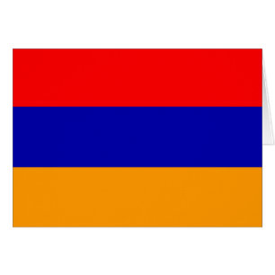 Carte drapeau d'Arménie