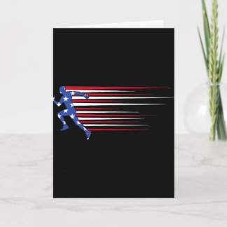 Carte Drapeau de gorille ‘merica Lunettes de soleil drôl