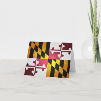 Carte Drapeau de Marylander