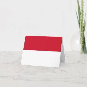 Carte Drapeau de Monaco