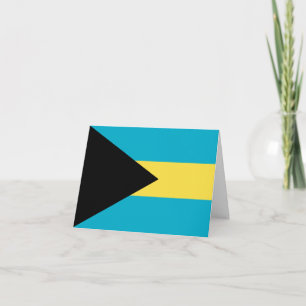 Carte Drapeau des Bahamas