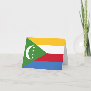 Carte Drapeau des Comores