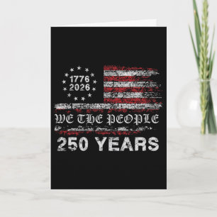 Carte Drapeau du 250e anniversaire 1776-2026