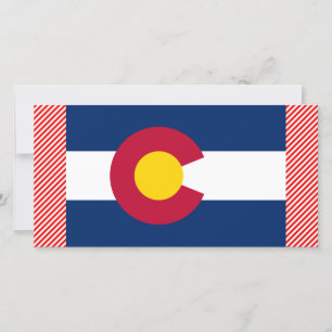 Carte Drapeau du Colorado
