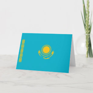 Carte Drapeau du Kazakhstan