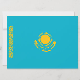 Carte Drapeau du Kazakhstan