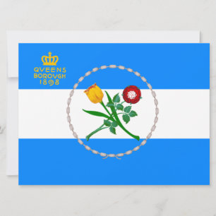 Carte Drapeau du Queens (arrondissement de New York)