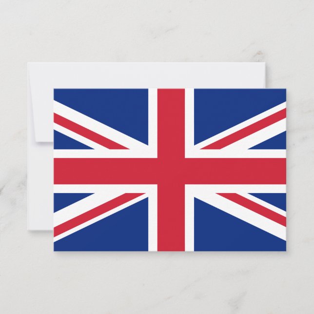 Carte Drapeau du Royaume-Uni (Devant)