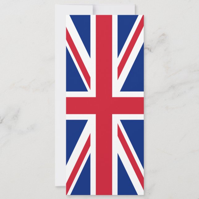 Carte Drapeau du Royaume-Uni (Devant)