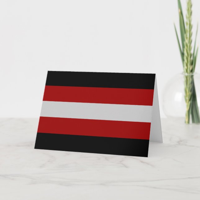Carte Drapeau du satanisme (Devant)